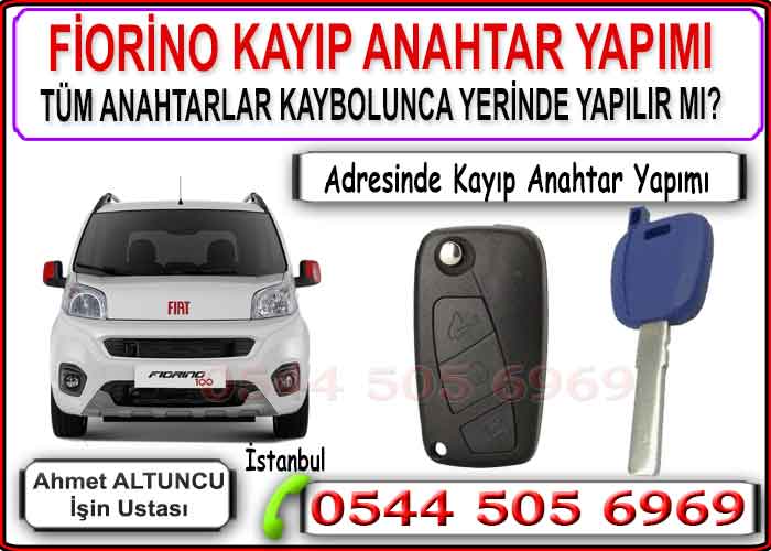 Fiat Fiorino kayıp anahtar yapımı yerinde çözümler